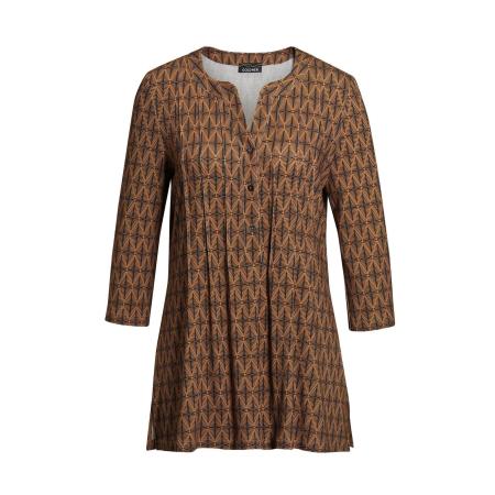 Goldner Goldner Shirt bruin / zwart