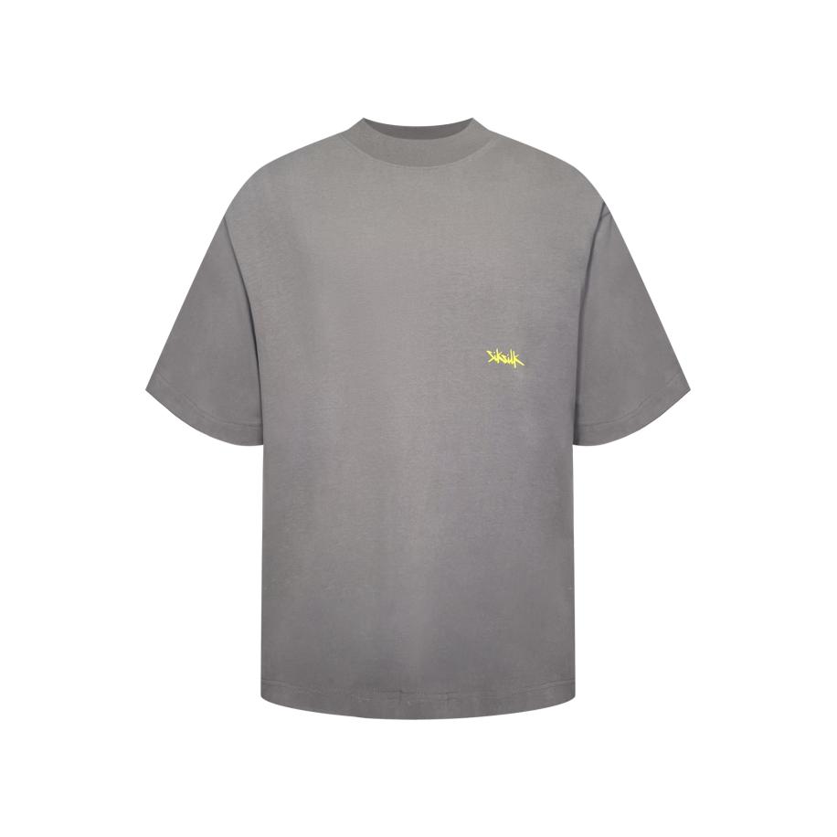 SikSilk SikSilk Shirt geel / grijs -