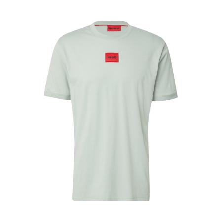 Hugo Boss HUGO Shirt Diragolino212 pastelgroen / rood / zwart