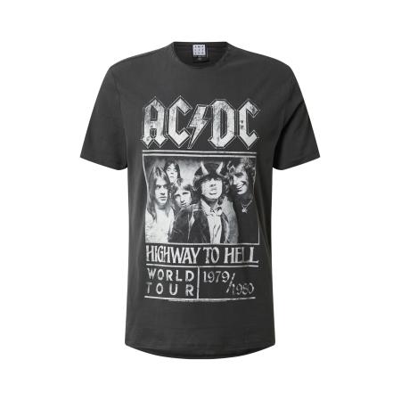 Amplified AMPLIFIED Shirt ACDC HIGHWAY TO HELL donkergrijs
