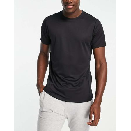 4505 - Icon - Sneldrogend trainingsshirt in zwart