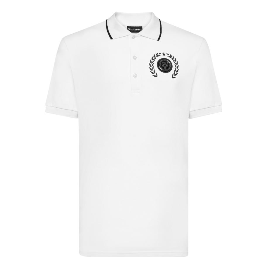 Plein Sport Plein Sport Shirt Carbon Tiger zwart / wit -