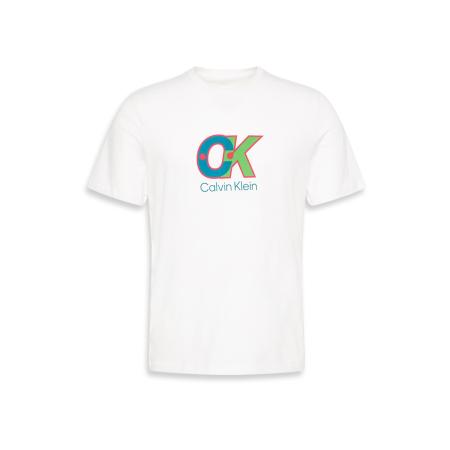 Calvin Klein Calvin Klein Shirt groen / petrol / rood / wit