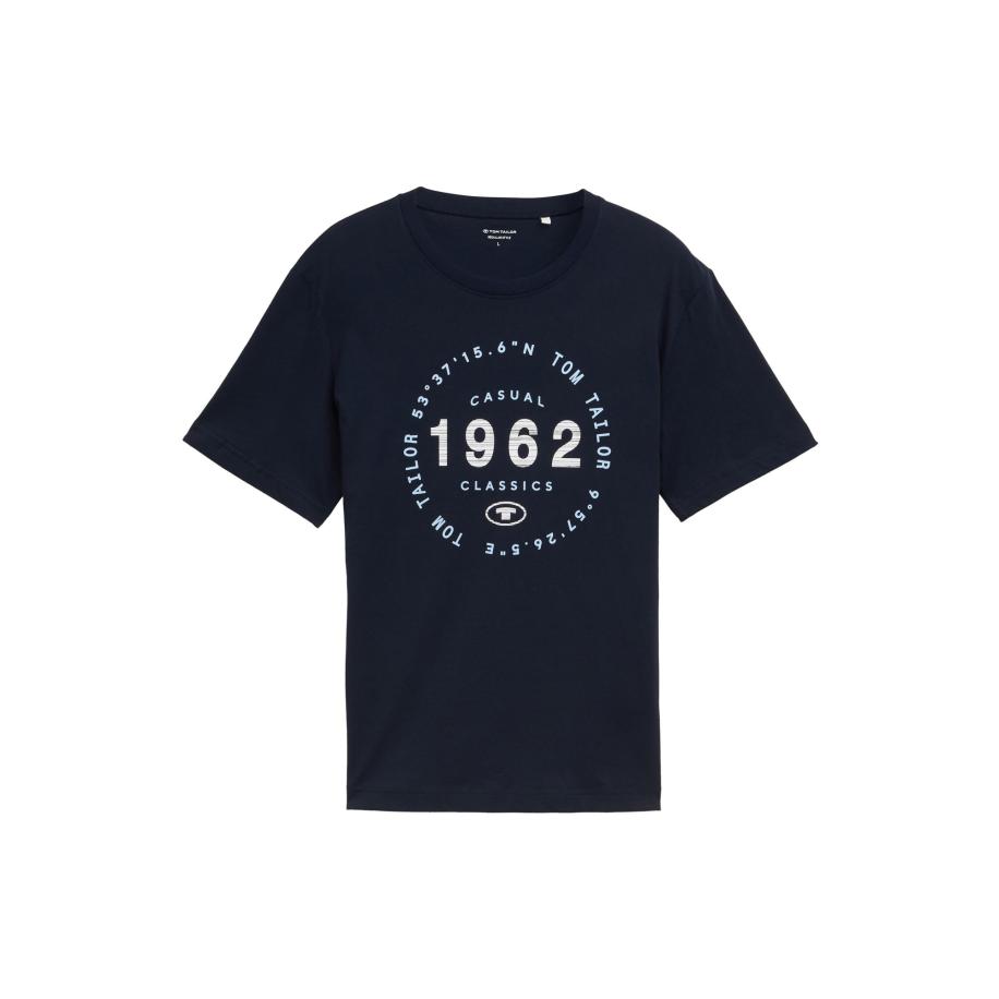 Tom Tailor TOM TAILOR Shirt lichtblauw / donkerblauw / wit -