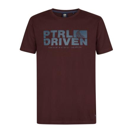 Petrol Industries Petrol Industries Shirt smoky blue / bordeaux