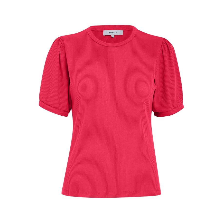 Minus minus Shirt Johanna framboos -