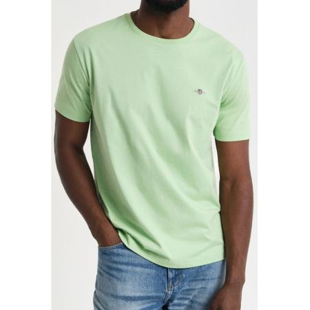 GANT Shield T-Shirt ronde hals, Effen