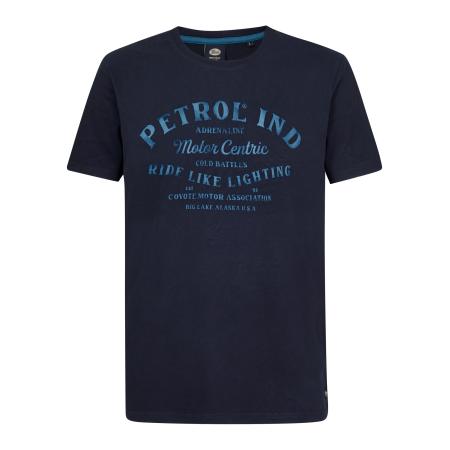 Petrol Industries Petrol Industries Shirt donkerblauw / zwart