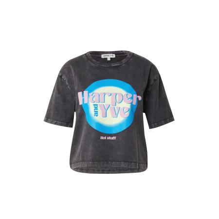 Harper & Yve Harper & Yve Shirt lichtblauw / geel / donkerroze / zwart
