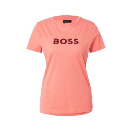 Hugo Boss BOSS Orange Shirt Elogo 5 bordeaux / pastelrood