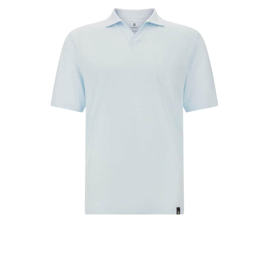 Boggi Milano Shirt lichtblauw Blauw