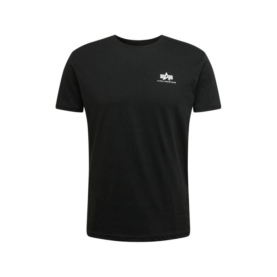 Alpha Industries ALPHA INDUSTRIES Shirt zwart / wit -