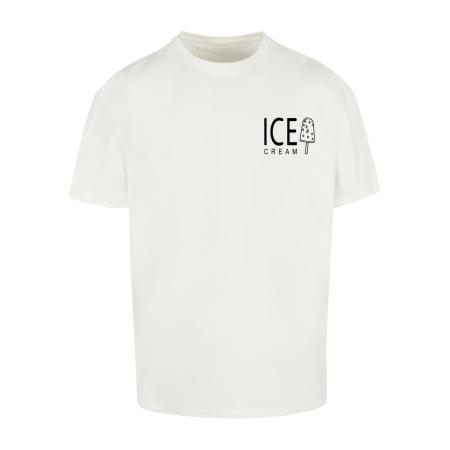 Merchcode Merchcode Shirt Ice Cream zwart / wit