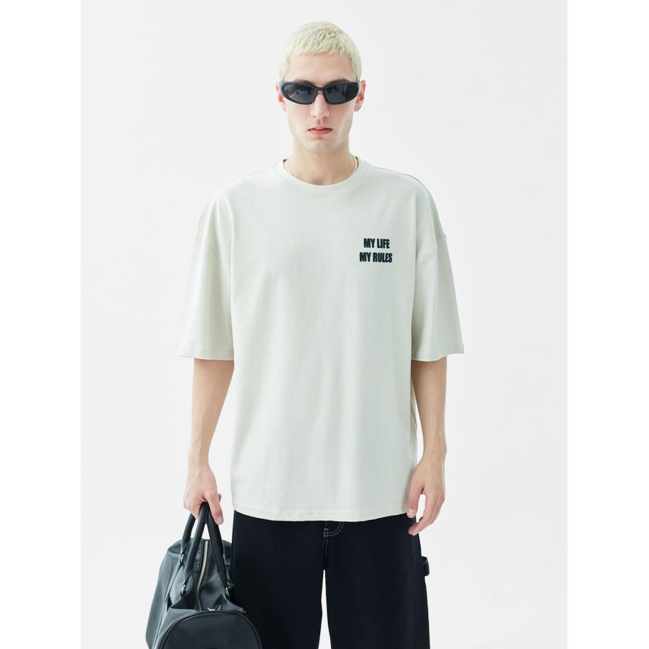 VAMOS CLO Shirt grijs / zwart gemêleerd Grijs