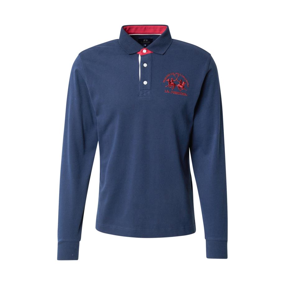 La Martina La Martina Shirt saffier / bordeaux -