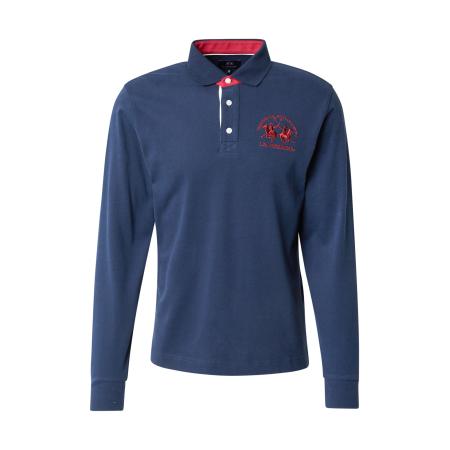 La Martina La Martina Shirt saffier / bordeaux