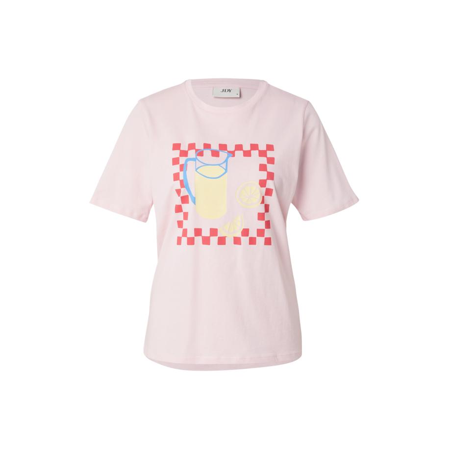 JDY JDY Shirt JDYTINNE azuur / geel / rosé / bloedrood -