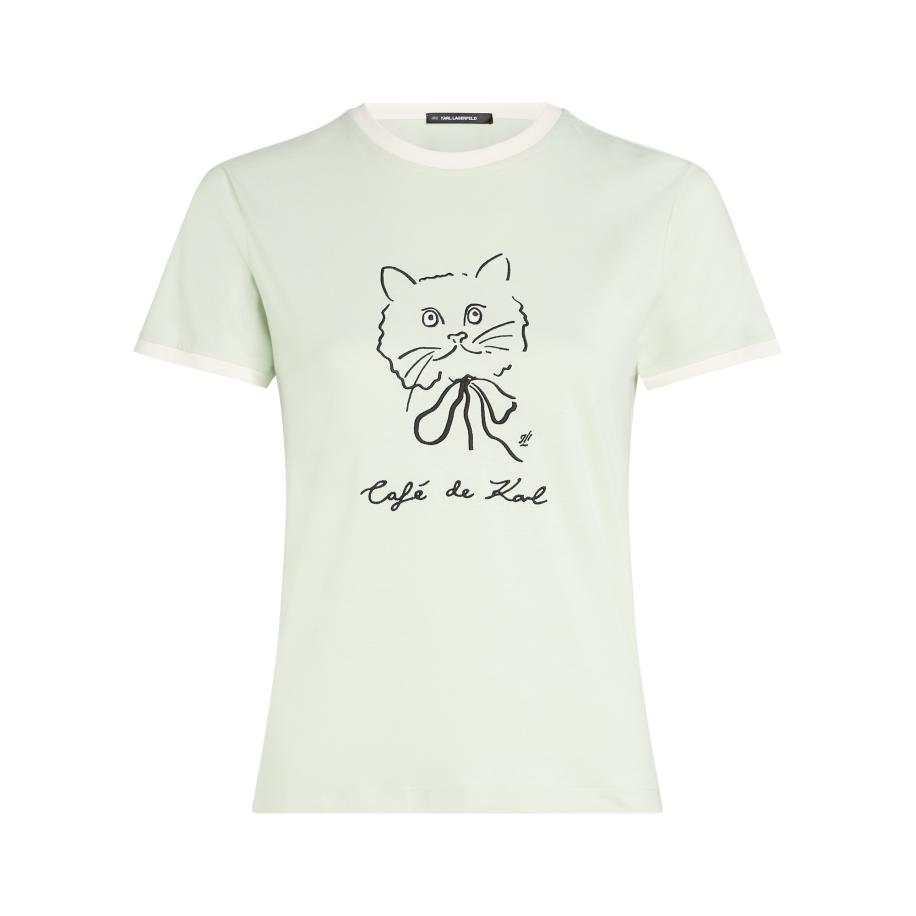 Karl Lagerfeld Karl Lagerfeld Shirt KL x Jorge Parra zwart / wit -