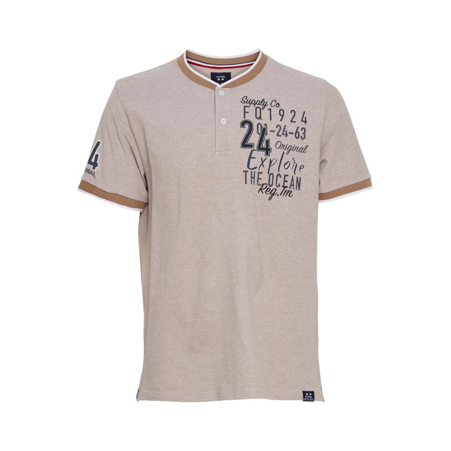 FQ1924 FQ1924 Shirt Likay beige / bruin / donkerbruin / wit -