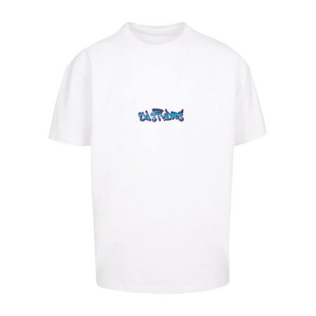 2Y Premium Shirt Graffiti blauw / rood / wit
