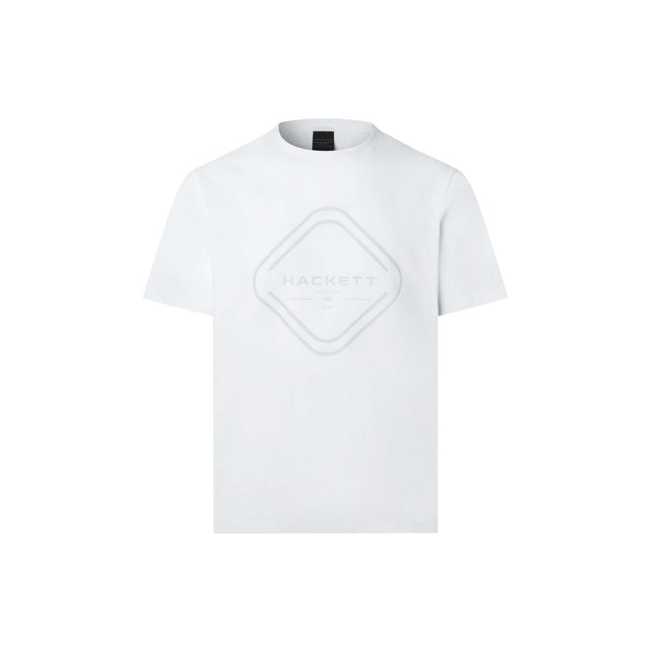 Hackett London Hackett London Shirt Club House grijs / wit -