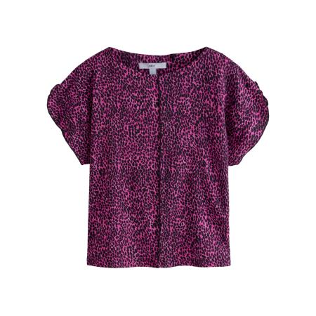 Next Next Blouse fuchsia / zwart