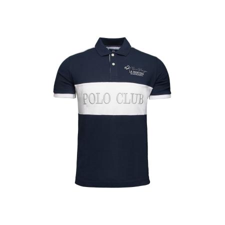 La Martina La Martina Shirt donkerblauw / wit