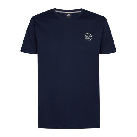 Petrol Industries Petrol Industries Shirt donkerblauw / wit