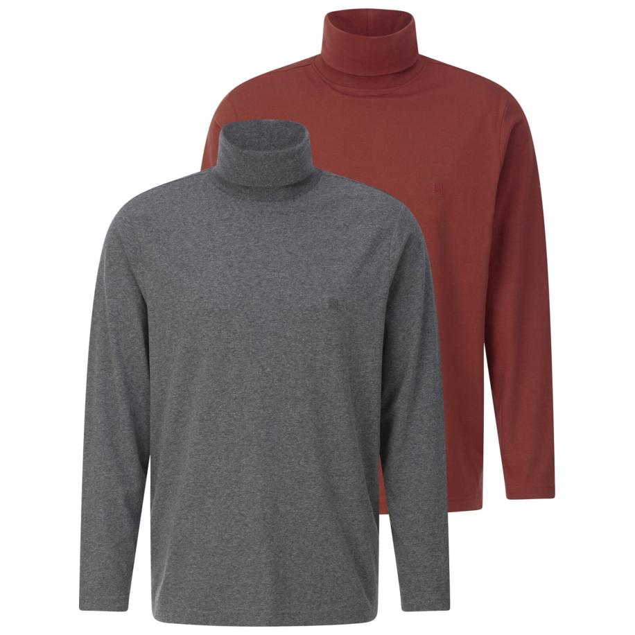 BABISTA BABISTA Shirt Ulor donkergrijs / rood -