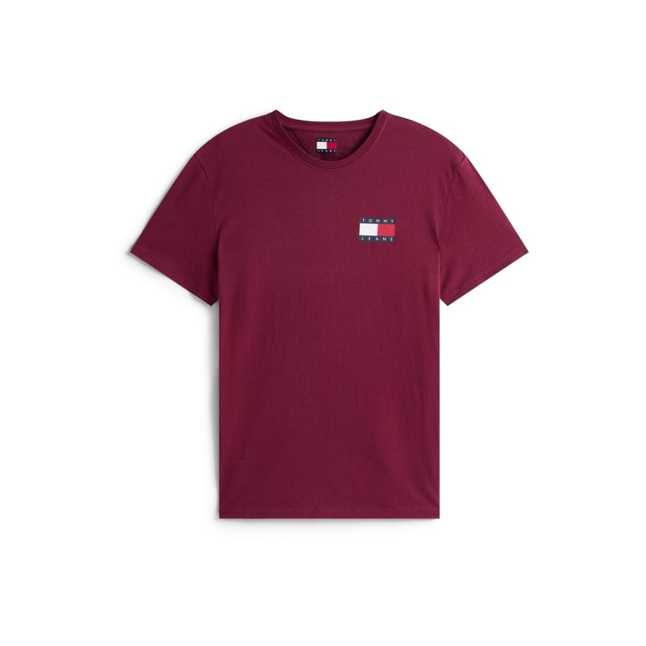 Tommy Jeans Tommy Jeans Shirt ESSENTIAL donkerrood -