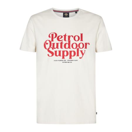 Petrol Industries Petrol Industries Shirt rood / zwart / wit