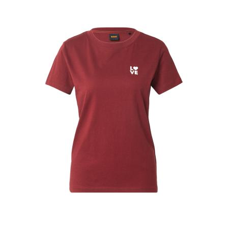 Hugo Boss BOSS Shirt C_Esogo_3 donkerrood / wit