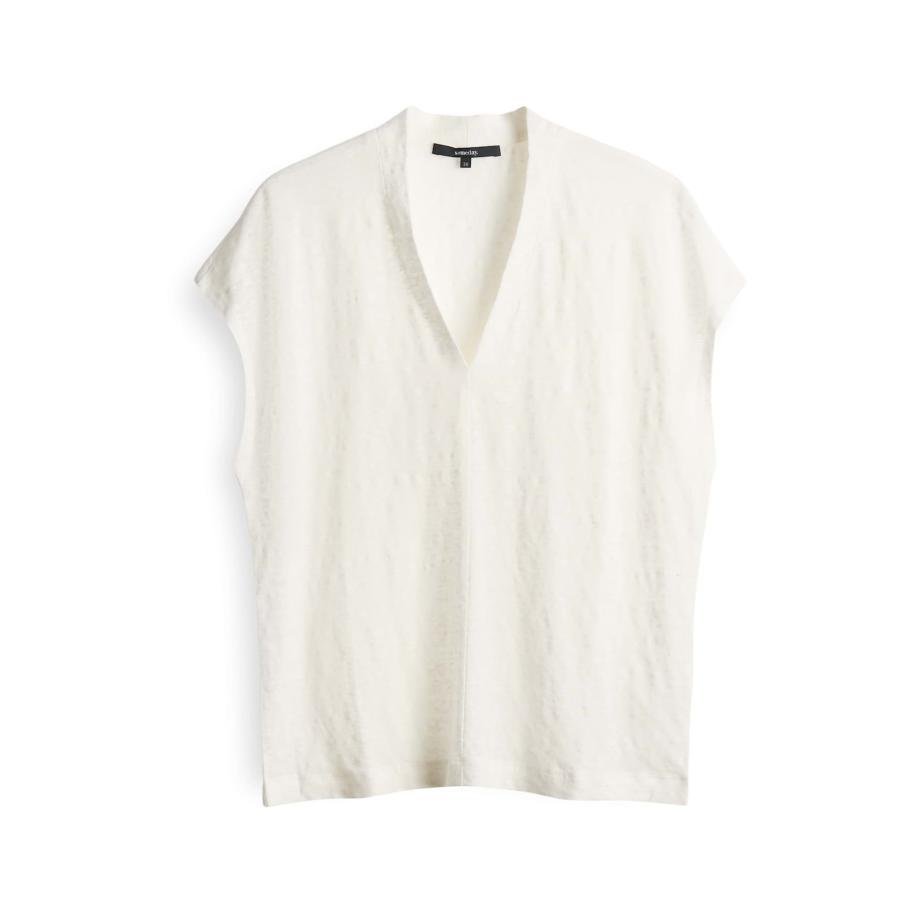 Someday Someday Shirt Kuinn wit gemêleerd -