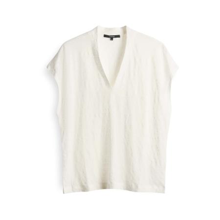 Someday Someday Shirt Kuinn wit gemêleerd