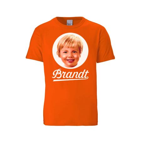 Logoshirt LOGOSHIRT Shirt Brandt oranje