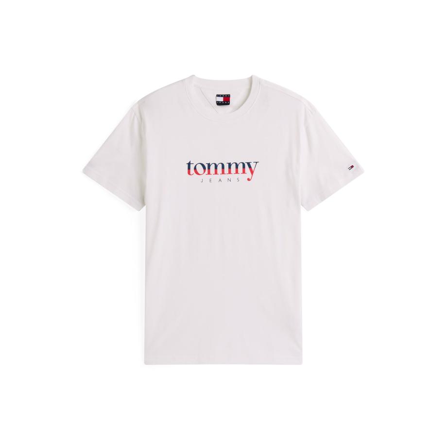 Tommy Jeans Tommy Jeans Shirt ecru / navy / rood -