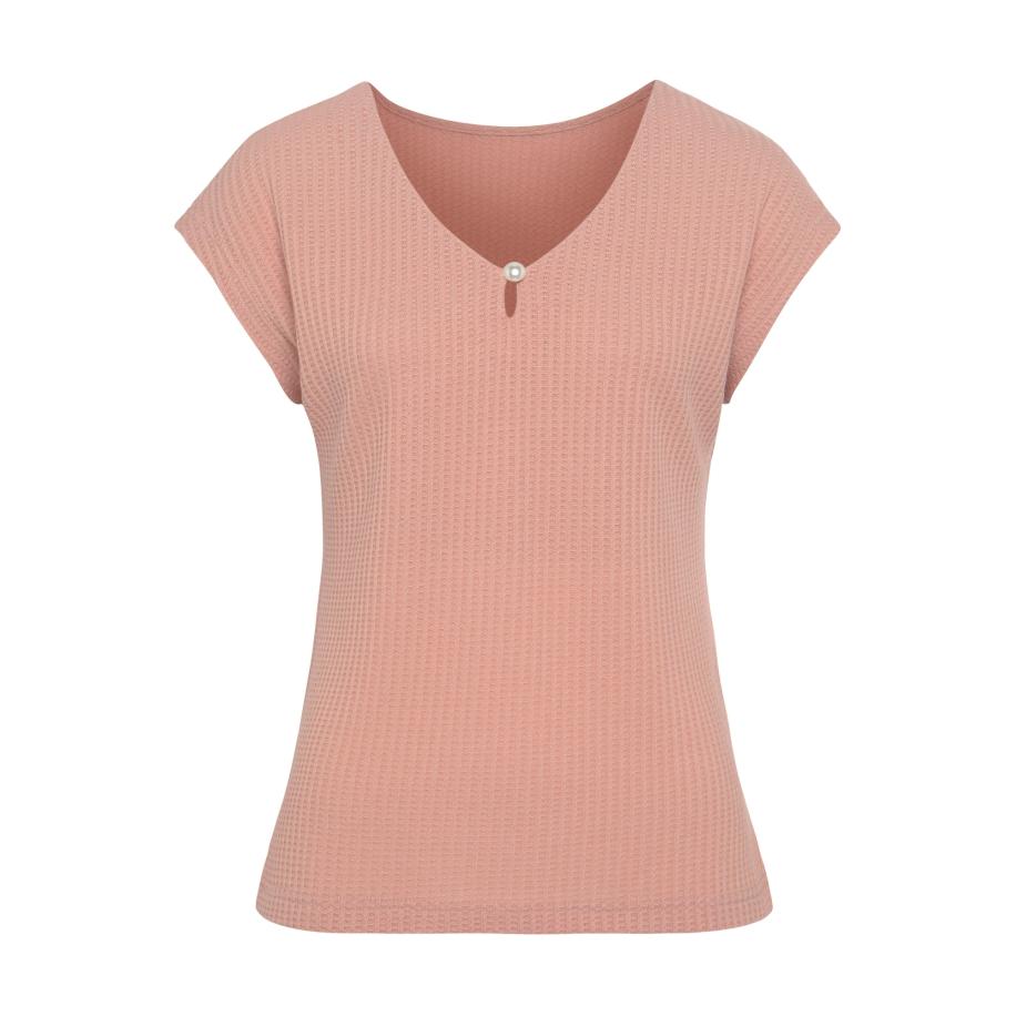 Lascana LASCANA Shirt pasteloranje -