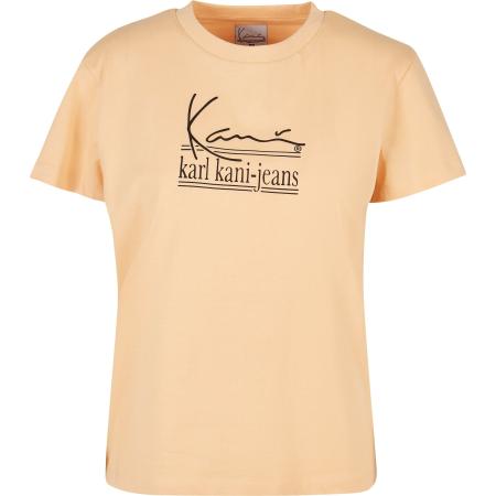 Karl Kani Karl Kani Shirt abrikoos / zwart