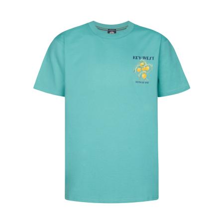Petrol Industries Petrol Industries Shirt Breezecrest navy / turquoise / donkergeel / groen