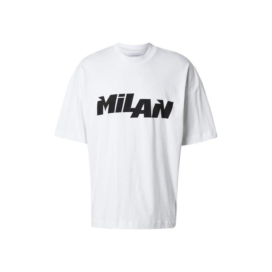 Topman TOPMAN Shirt zwart / wit -