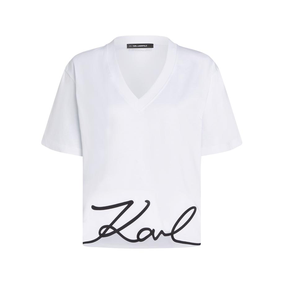Karl Lagerfeld Karl Lagerfeld Shirt zwart / wit -
