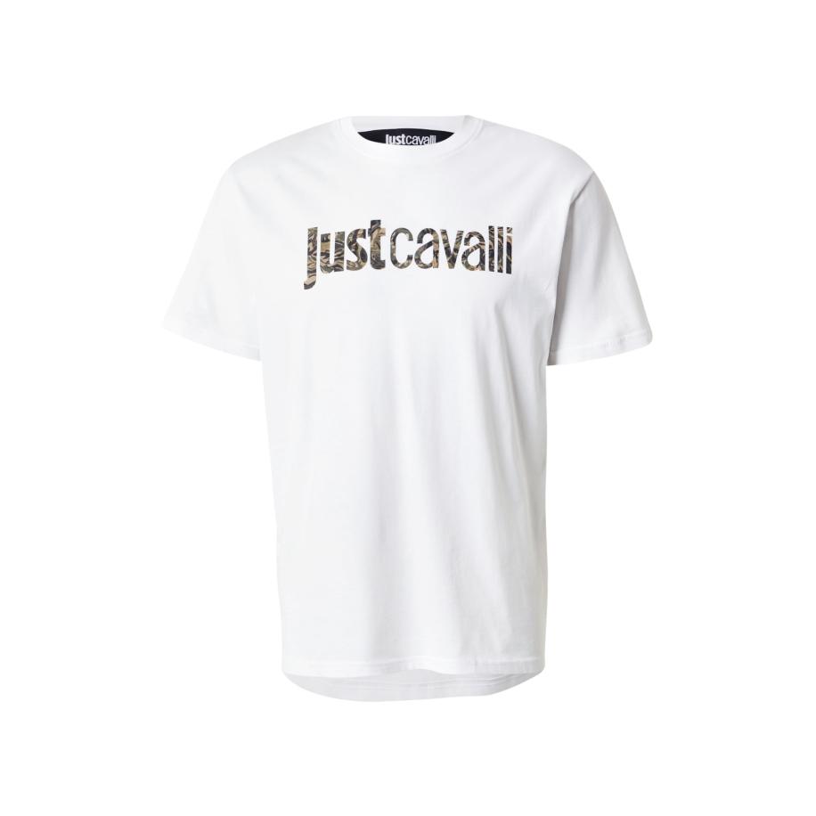 Just Cavalli Just Cavalli Shirt kaki / wit -
