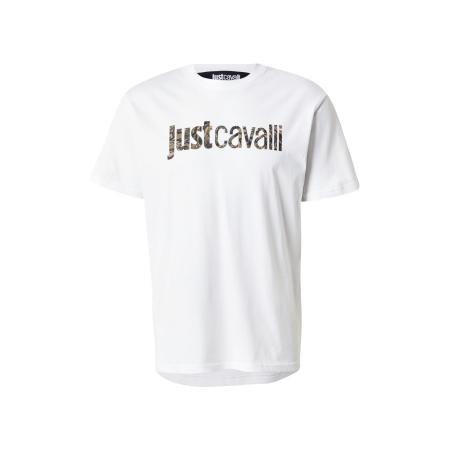 Just Cavalli Just Cavalli Shirt kaki / wit