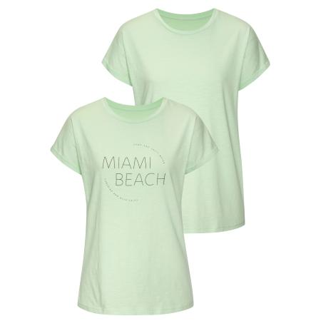 VIVANCE VIVANCE Shirt mintgroen / zwart