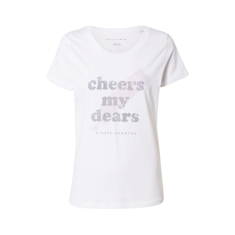 einstein & newton EINSTEIN & NEWTON Shirt grijs / pastelroze / wit -