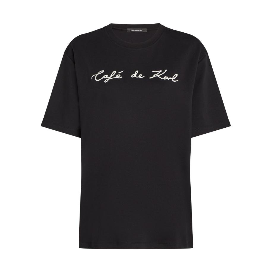Karl Lagerfeld Karl Lagerfeld Shirt Karl Lagerfeld x Jorge Parra zwart / wit -