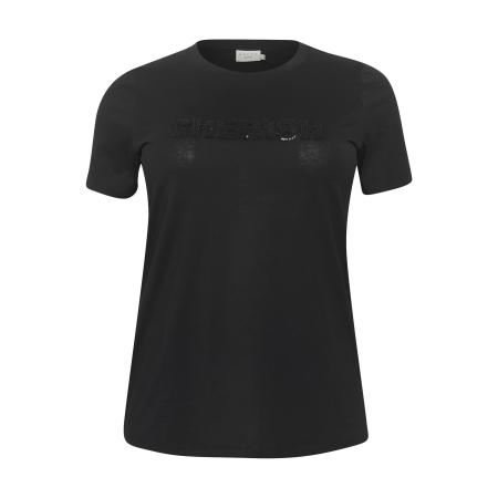 KAFFE CURVE Shirt KC Sandi zwart