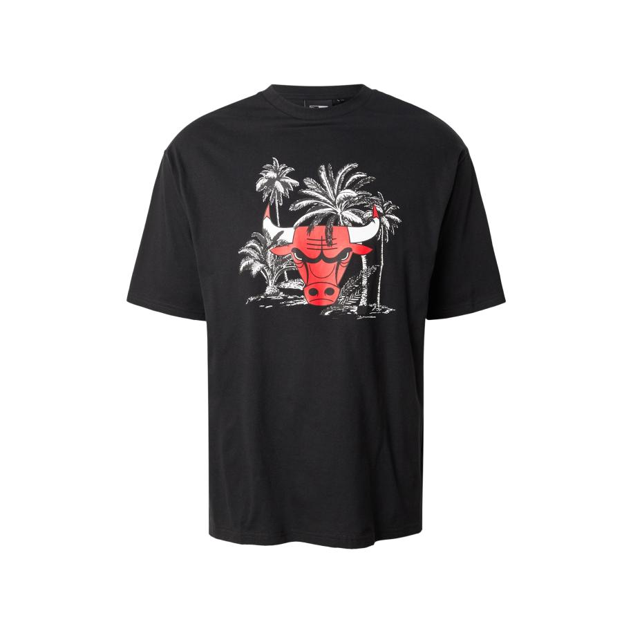 New Era NEW ERA Shirt NBA PALM TREE CHIBUL rood / zwart / wit -