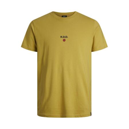 ROYAL DENIM DIVISION R.D.D. ROYAL DENIM DIVISION Shirt mosterd / donkerrood / zwart