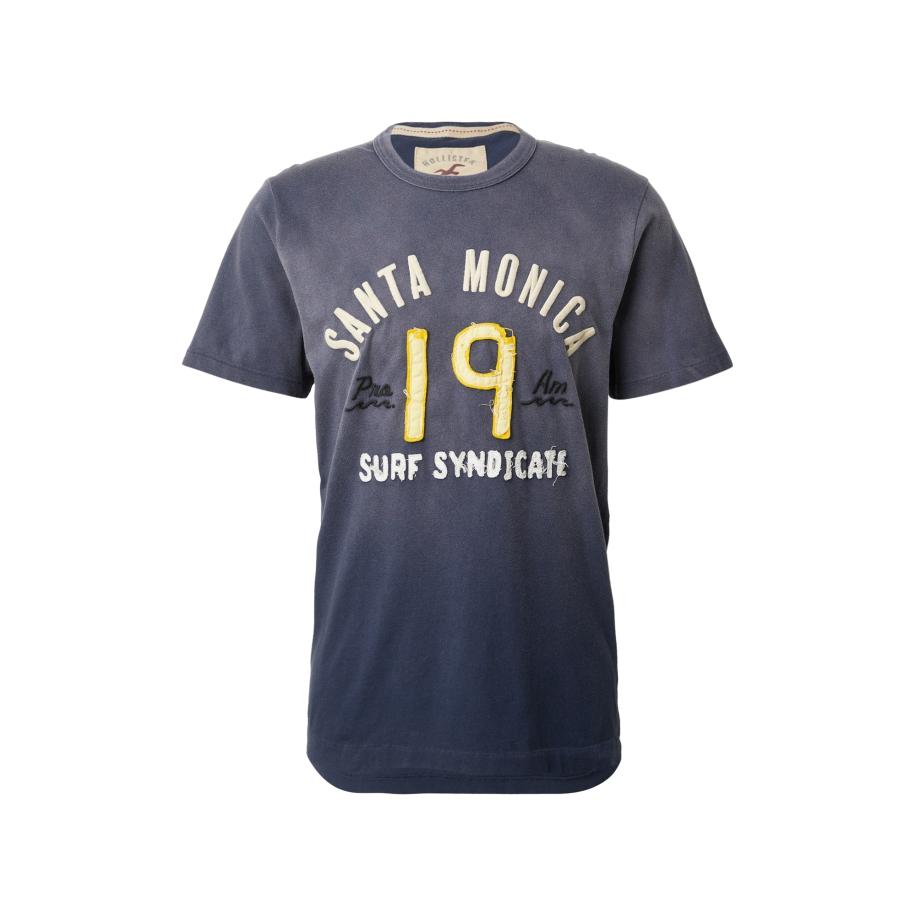 Hollister HOLLISTER Shirt indigo / geel / zwart / wit -